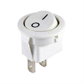   IC-133A Yuvarlak Işıksız Anahtar ON-OFF 2P
