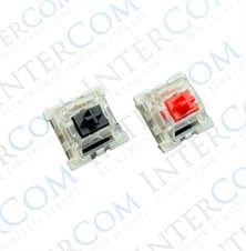 IC-204D Mekanik Klavye Butonu - Siyah 60GF / Kırmızı 45GF