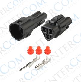 IC-266P SU GEÇİRMEZ OTO KONNEKTÖR 3P