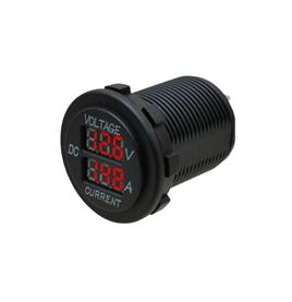 IC-231E Pano Tipi Volt-Ampermetre 28mm