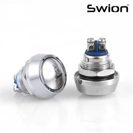 D81 | 12MM METAL YAYLI BOMBE BUTON IŞIKSIZ