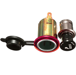 IC-246B-6 ÇAKMAK VE ŞASE SOKET 12V 10A 