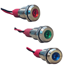 D10S 10MM METAL KABLOLU SİNYAL LAMBASI 12-24V