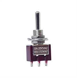 IC-143 Toggle Switch Yaylı MOM-OFF-MOM (Kaliteli) Ø6mm MTS-123