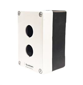 HJ9  22MM BUTON KUTUSU GRİ-SİYAH