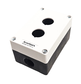 HJ9  22MM BUTON KUTUSU GRİ-SİYAH