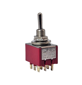 IC-148B Toggle Switch ON-OFF-ON Ø6mm MTS-303
