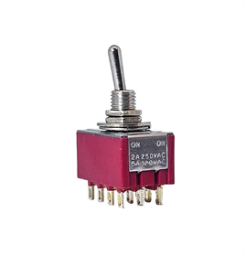 IC-148C Toggle Switch ON-OFF Ø6mm MTS-402