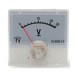 IC-230A 0-30V DC Analog Gösterge 45x48mm