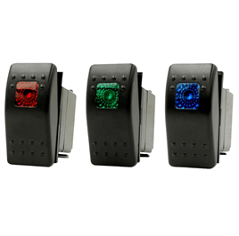 IC-134M Marin Switch Kare Işıklı On-Off