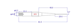 IC-241A-2 TEST PROB İĞNELİ TİP