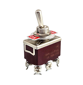 IC-158A Toggle Switch 15AMP 6P OFF-MOM Ø12mm KN3C-212