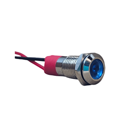 D8S 8MM METAL KABLOLU SİNYAL LAMBASI 12-24V