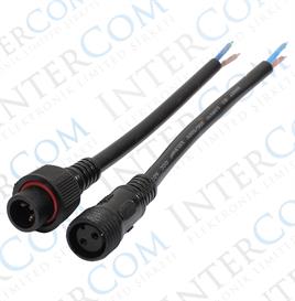 IC266K 2 PİN KABLOLU IP67 KONNEKTÖR TAKIM