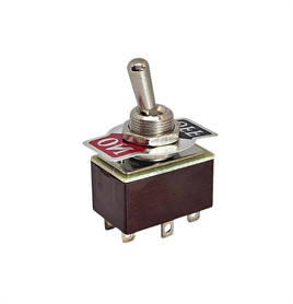 IC-151 Toggle Switch 6P ON-OFF Ø12mm KN3C-202P