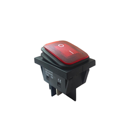 IC-104W-S GENİŞ IŞIKLI KIRMIZI 4P KÖRÜKLÜ 30A 