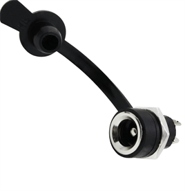 IC-258B DC Jak 2.1mm Korumalı Ø8mm