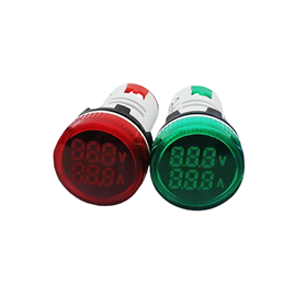 AD22-22VA 22mm Dijital Volt-Ampermetre