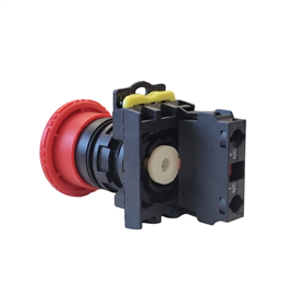 LAY25-ES542 22mm Acil-Stop Bas-Çevir 40mm