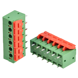 5.08mm 6P Yaylı Tak Çıkar PCB Klemensi