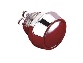 NO81 GQ12B-10-N 12mm Metal Yaylı Buton IP65