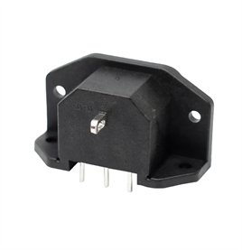 IC-212C C14 Power Soket Erkek Kulaklı 90° PCB