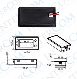 IC-278E Dijital Pil Kapasite Göstergesi
