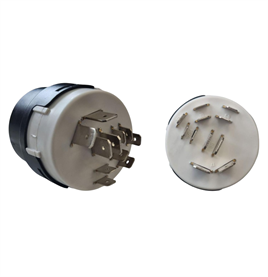 IC195M-2 ATEŞLEME ANAHTARI 5 POZİSYON 11P ON-OFF - SU GEÇİRMEZ KILIFLI