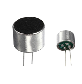 IC-229A Mikrofon Kapsülü 10x7mm Tel Bacak