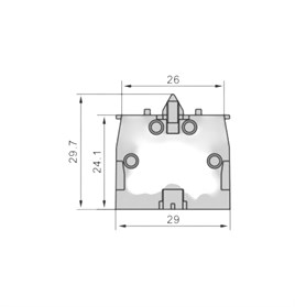 LAY5-Be101 22mm Kontak Blok (NO) Yeşil