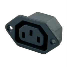 IC-212A-S C13 Power Soket Dişi Kulaklı - UL Sertifikalı