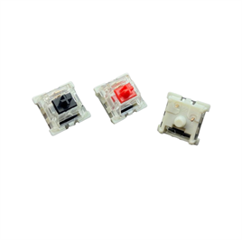 IC-204D Mekanik Klavye Butonu - Siyah 60GF / Kırmızı 45GF