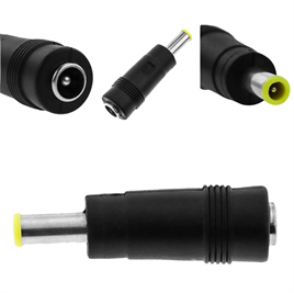 Evrensel DC Jack Dönüştürücü İğneli 2.1 x 5.5mm ve 3 x 5.5mm