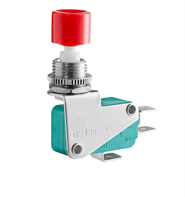 IC-176E Micro Switch Kırmızı Butonlu Ø12mm