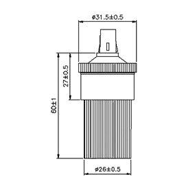 IC-246B-2 Çakmaklık Seyyar Dişi