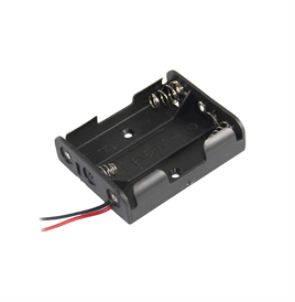 IC-233-2 Pil Yuvası 3 lü Yan Yana (AA)