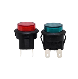 IC-180M 22MM PLASTİK ANAHTAR 12V 4P