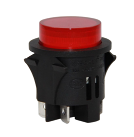 IC-180G Anahtar Basmalı 4P Kalıcı Yuvarlak 25mm PS18-16N-2