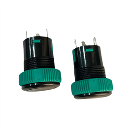 IPS19-10ZT  19mm Plastik LEDli Kalıcılı Power simgeli Buton