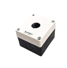 HJ9  22MM BUTON KUTUSU GRİ-SİYAH