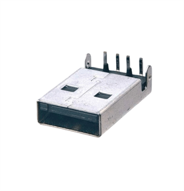 IC-264 USB Şase A Tip 90° Erkek
