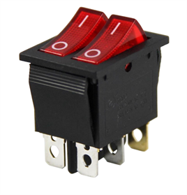 IC-101 İkili Işıklı Anahtar KCD2-2101