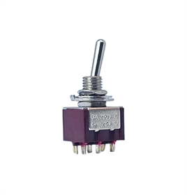 IC-144A Toggle Switch ON-OFF (Kaliteli) Ø6mm MTS-202