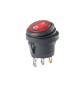 IC-131W 220 Volt Yuvarlak Işıklı Anahtar Su Geçirmez