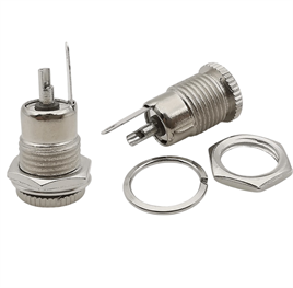 IC-258D DC Jak 2.1mm Metal Ø12mm