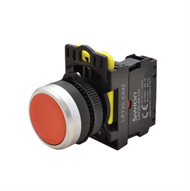 LAY25-EA42 22mm Buton Normalde Kapalı Kontak