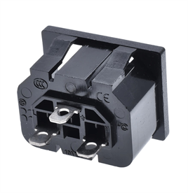 IC-212D C13 Power Soket Dişi Kulaksız  AS-04F