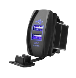 IC-266C-3 Marin Tip İkili USB 12-24V - 5V/3.1A
