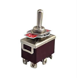 IC-158 Toggle Switch 6P ON-OFF-ON Ø12mm KN3C-203