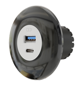 PANO TİP USB 3.0 + TYPE-C SOKET IC266C-9
